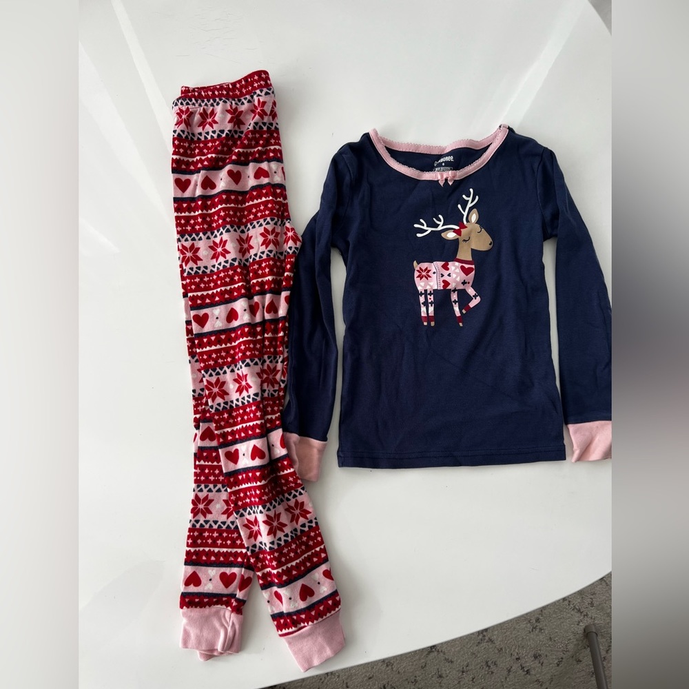 Gymboree girls Christmas Pajamas size 6